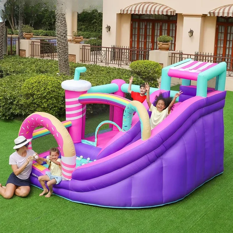Château Gonflable Toboggan 3 × 3 m