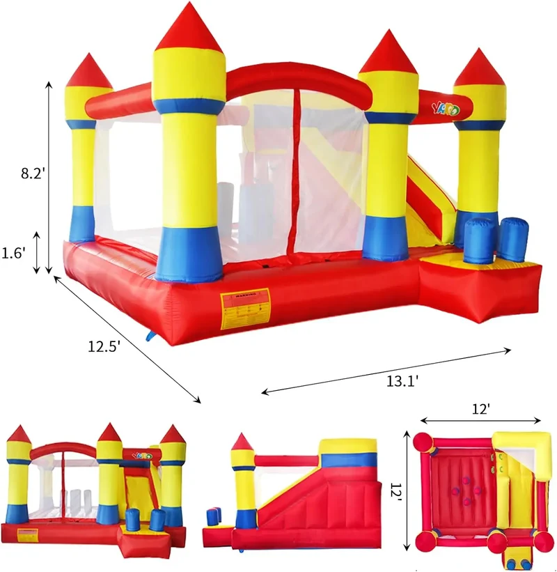 Château Gonflable Commercial 4×3,8 m