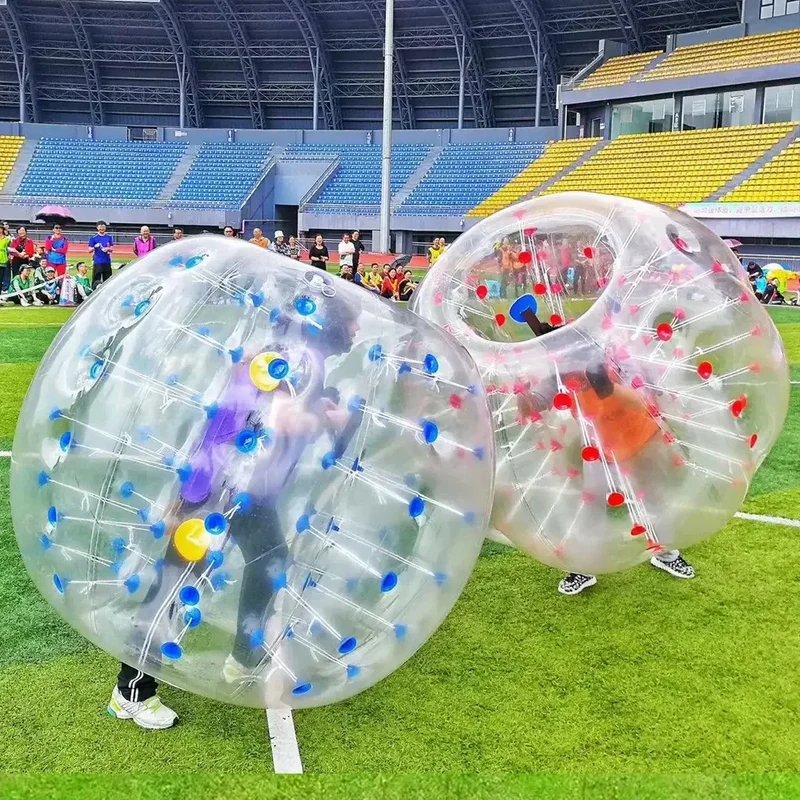 Zorb Ball Gonflable TPU Football à Bulles