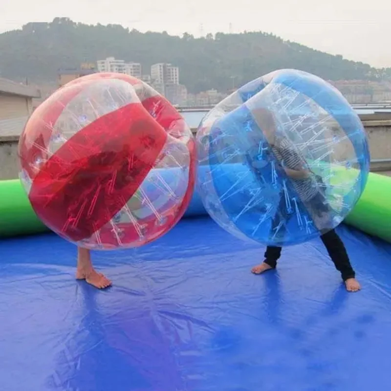 Zorb Ball Gonflable TPU Football à Bulles