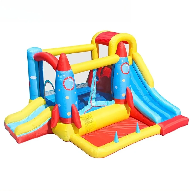 Château Gonflable Toboggan Piscine Balles