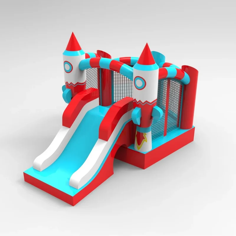 Château Gonflable Toboggan Trampoline