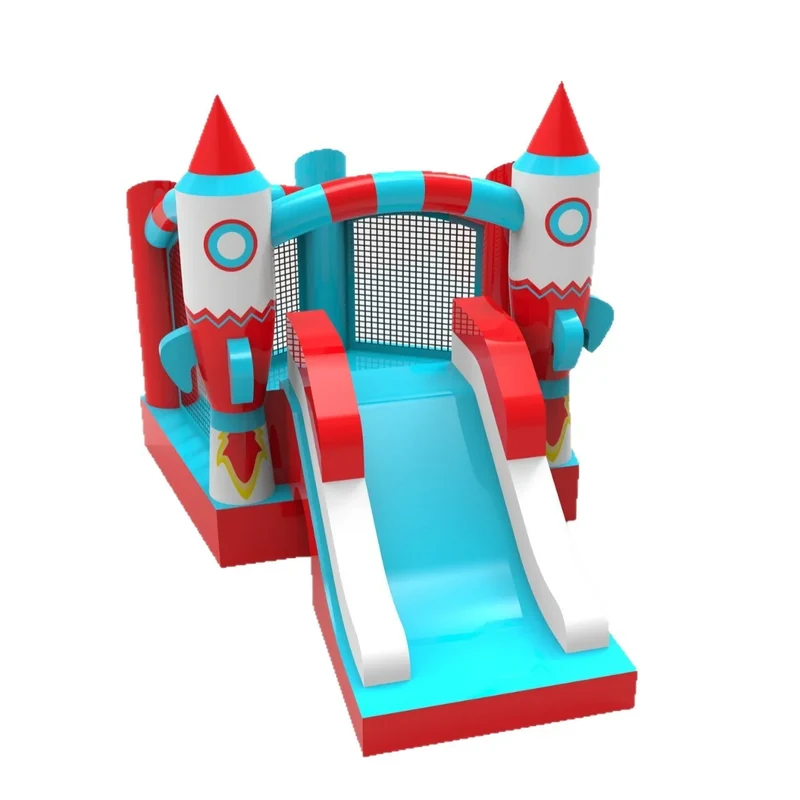 Château Gonflable Toboggan Trampoline