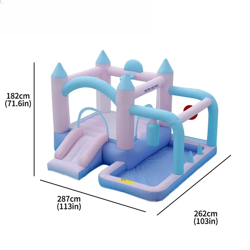 Château Gonflable Dauphin Piscine à Balles