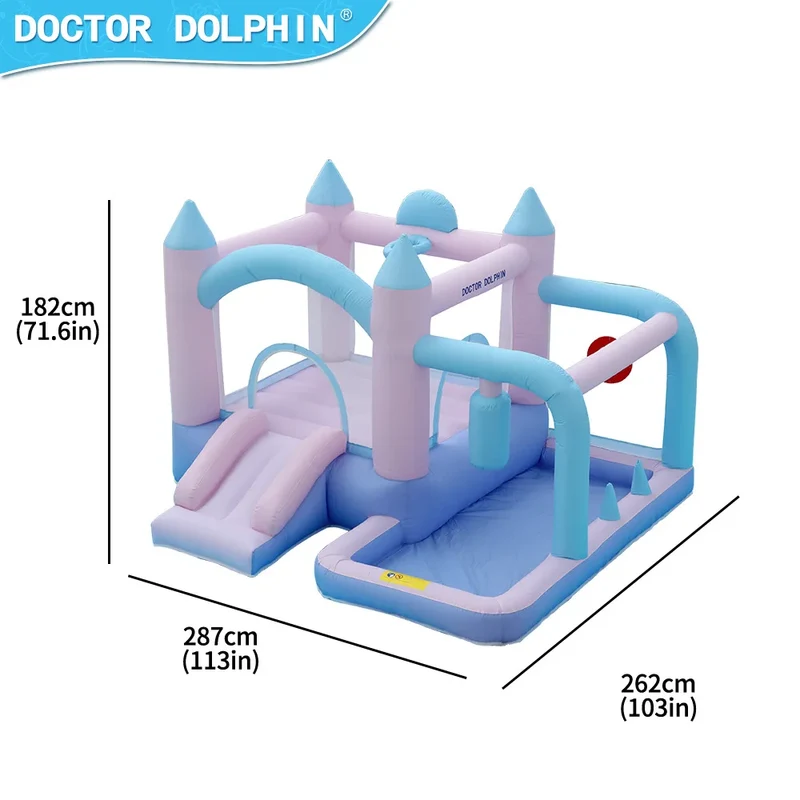 Château Gonflable Dauphin Piscine à Balles