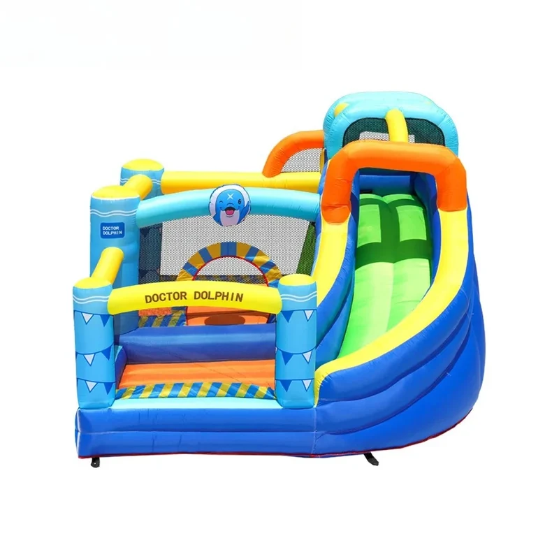 Toboggan Aquatique Gonflable Château Enfants