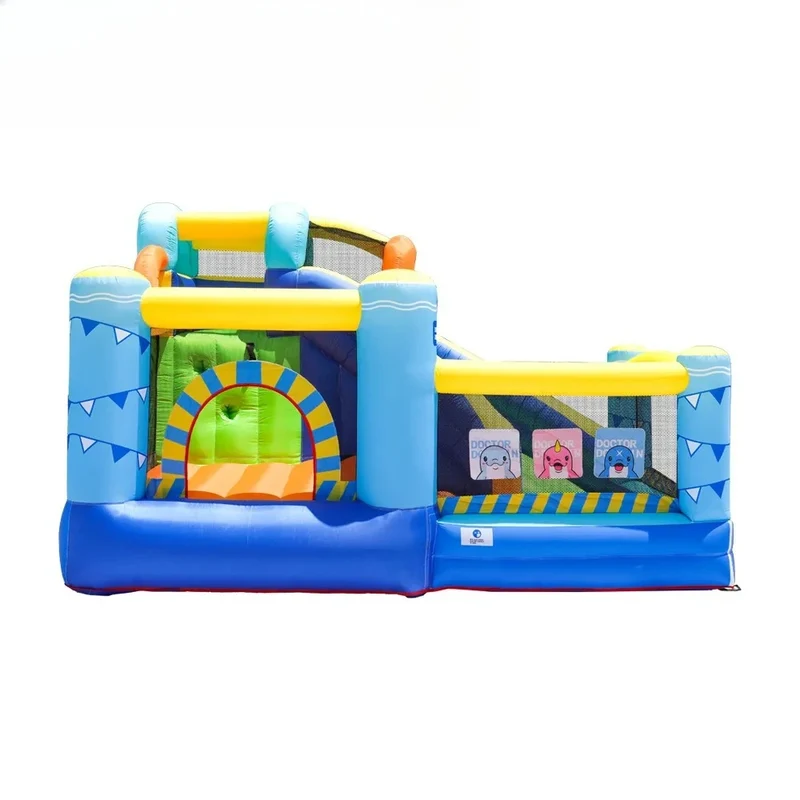 Toboggan Aquatique Gonflable Château Enfants