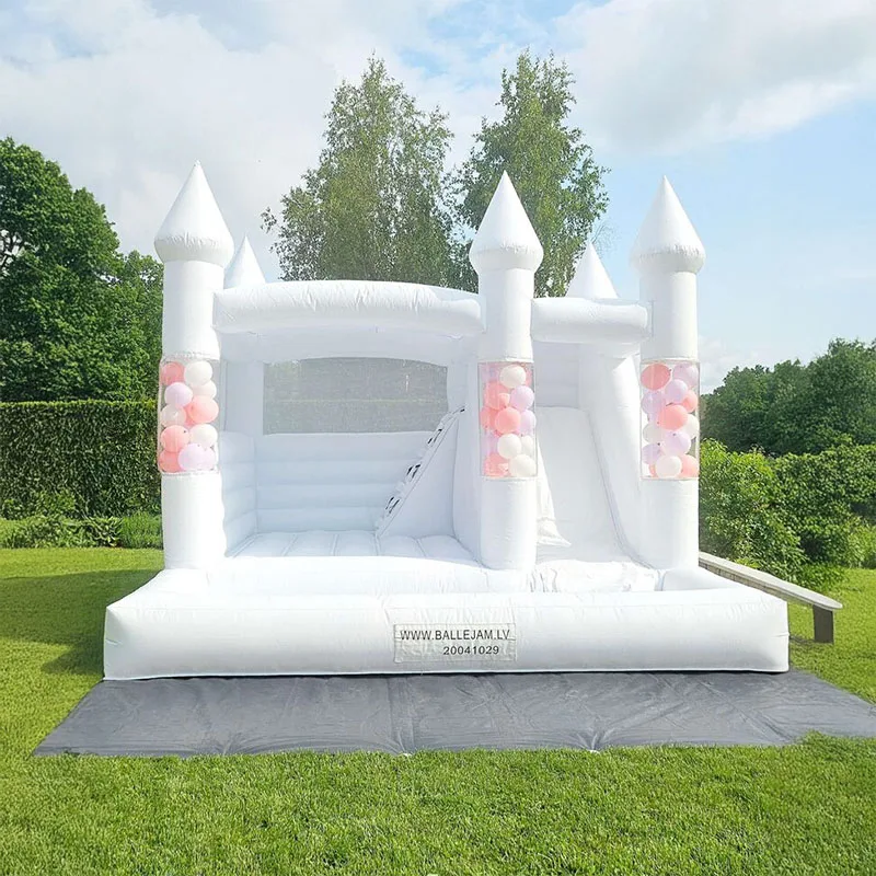 Château Gonflable PVC Transparent 450 cm