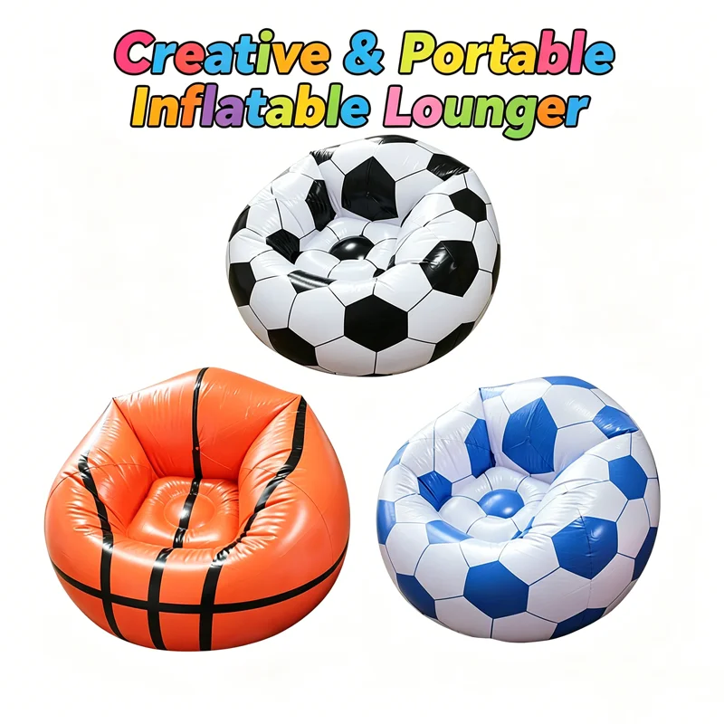 Canapé Gonflable PVC Ovale