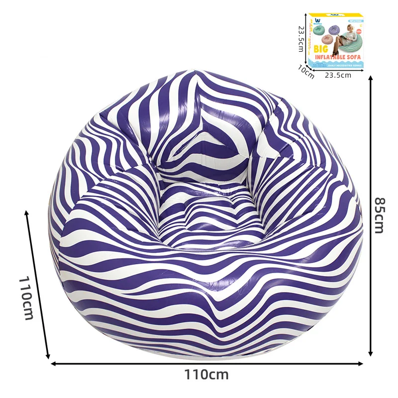Canapé Gonflable PVC Ovale