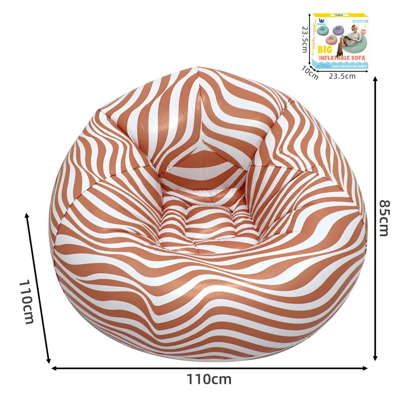 Canapé Gonflable PVC Ovale