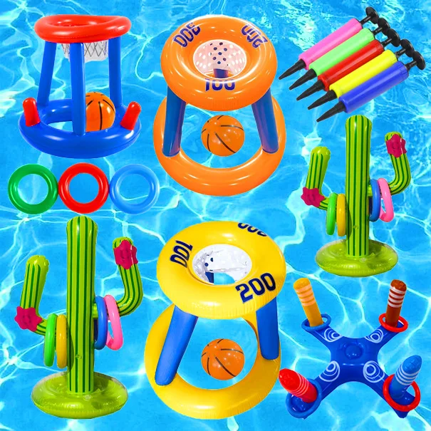 Panier de Basket Gonflable PVC Famille