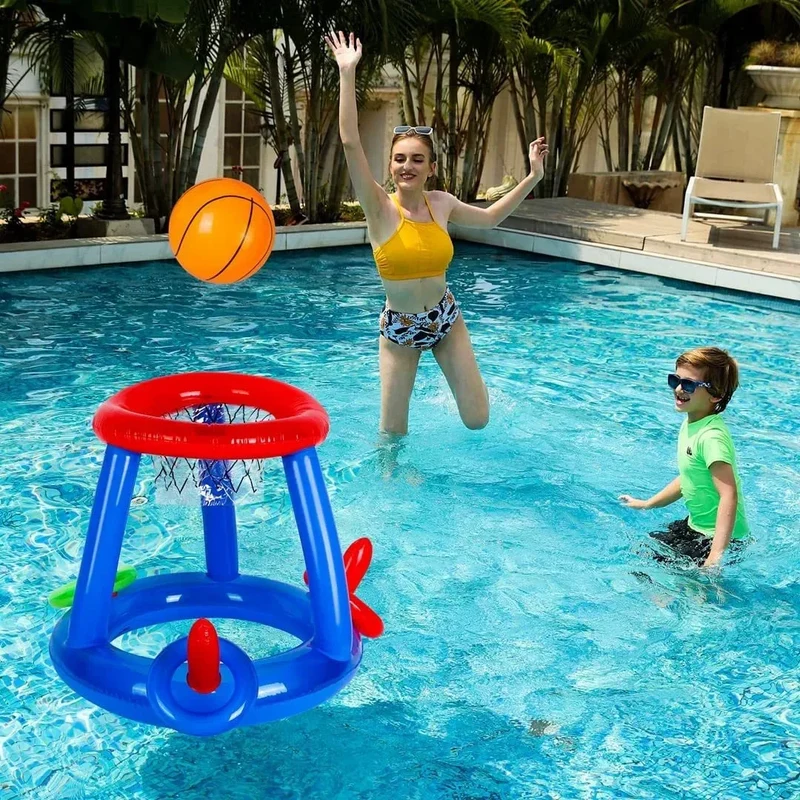 Panier de Basket Gonflable PVC Famille
