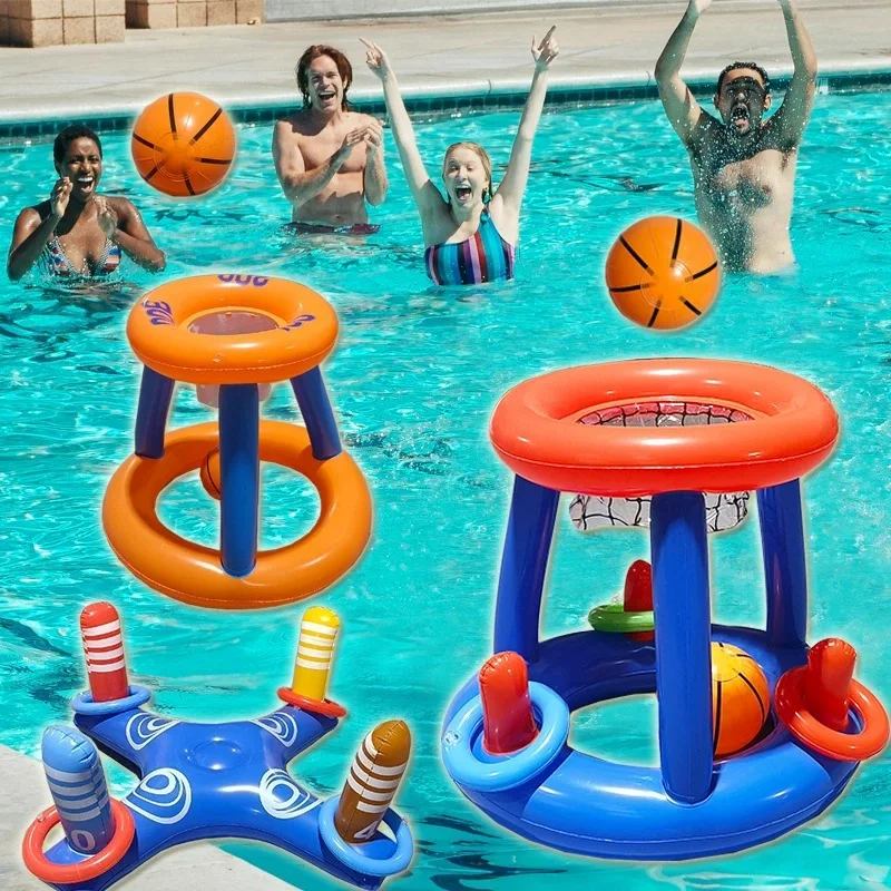 Panier de Basket Gonflable PVC Famille