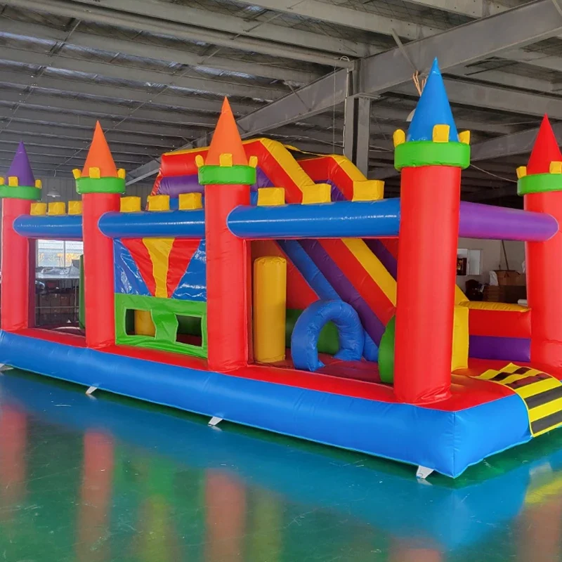 Parcours Gonflable Commercial 8 × 3 m
