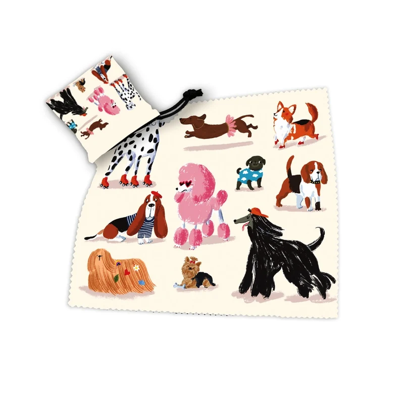Chiffonnette Toutous - Cartes d'art
