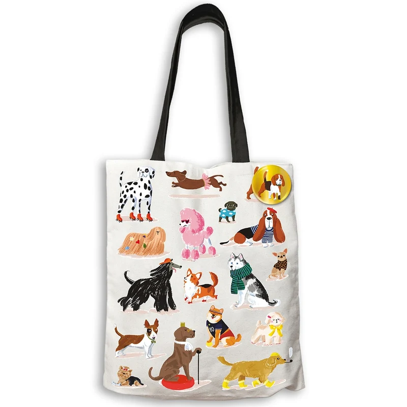 Sac Tote Bag les Toutous - Cartes d'Art