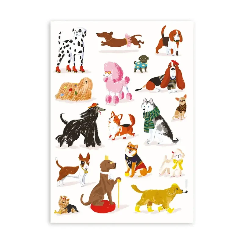 Cahier A5 nos amis les Chiens - Cartes d'Art