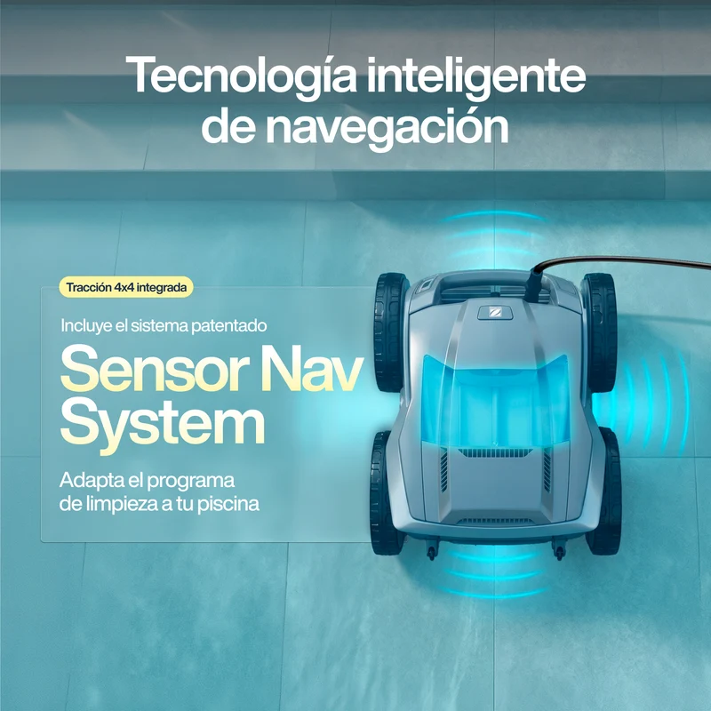 Zodiac - Alpha OA 6600 iQ Robot limpiafondos con cable para piscina