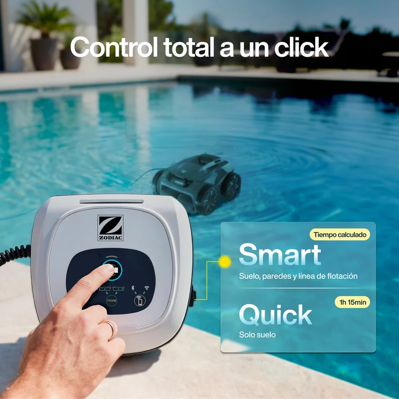 Zodiac - Alpha OA 6600 iQ Robot limpiafondos con cable para piscina