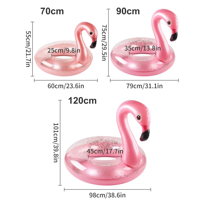 Bouée Gonflable Flamant Rose Adulte