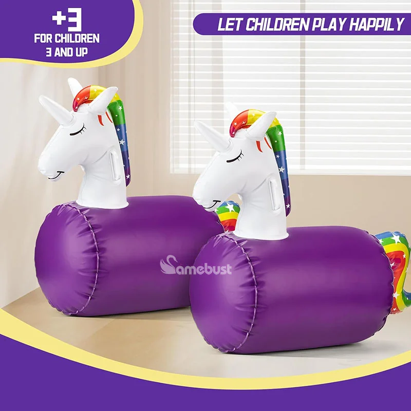 Bouée Gonflable Licorne Sautante Enfant