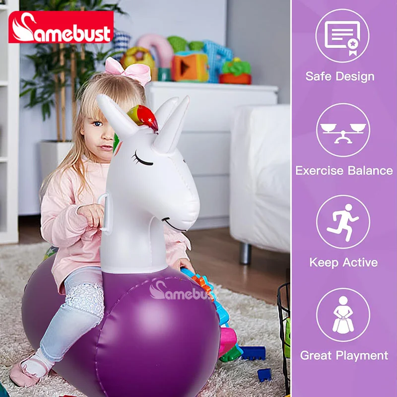 Bouée Gonflable Licorne Sautante Enfant