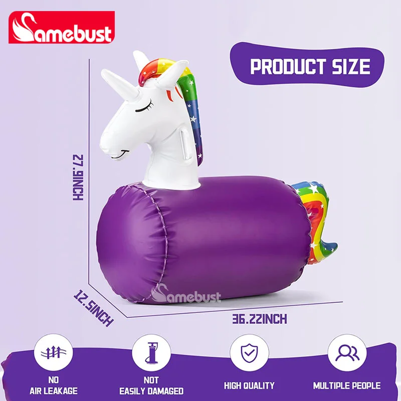 Bouée Gonflable Licorne Sautante Enfant