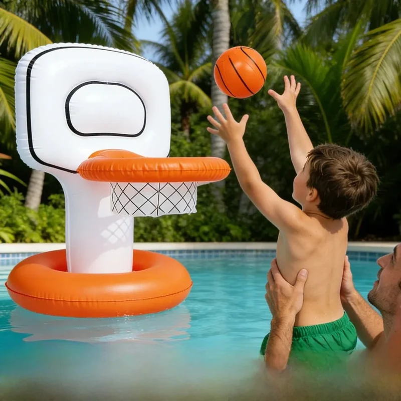 Panier de Basket Gonflable Jeux Aquatiques