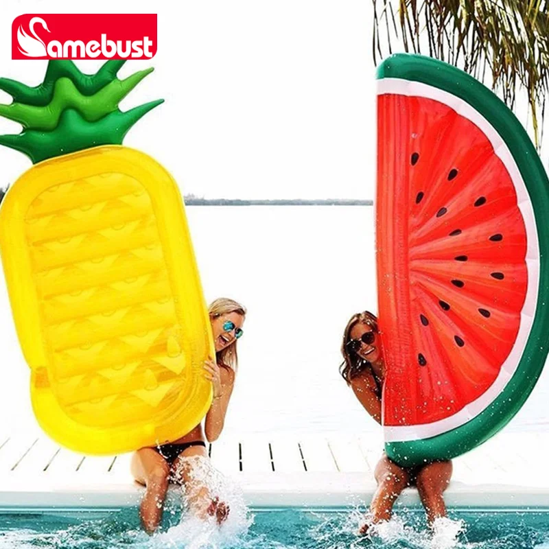 Bouée Gonflable Ananas Pastèque