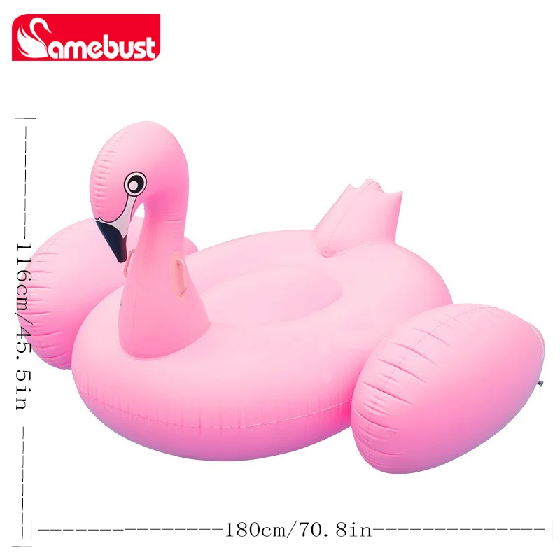 Bouée Gonflable Flamant Rose Géant Plage