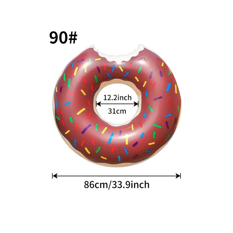 Bouée Gonflable Donut Anneau Bain