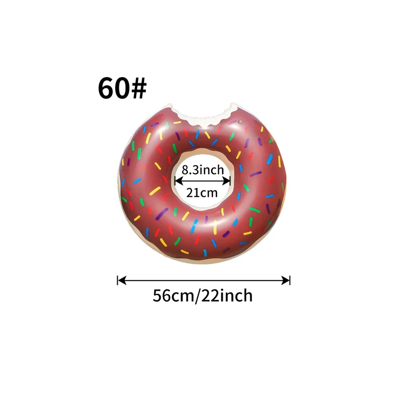 Bouée Gonflable Donut Anneau Bain