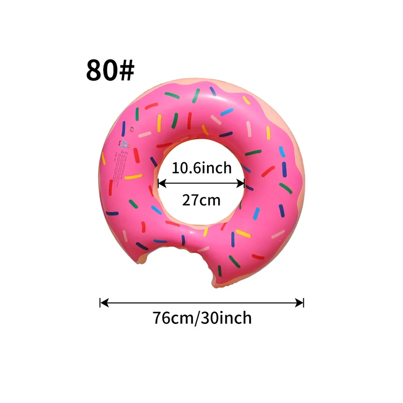 Bouée Gonflable Donut Anneau Bain