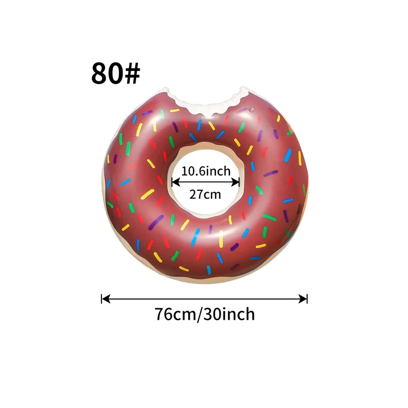 Bouée Gonflable Donut Anneau Bain