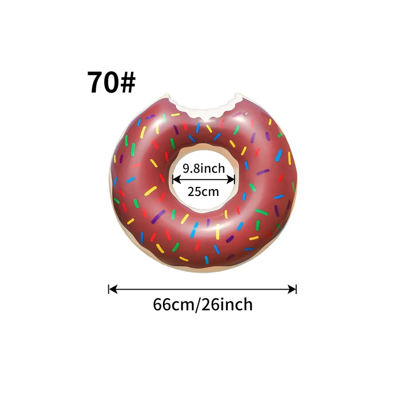 Bouée Gonflable Donut Anneau Bain