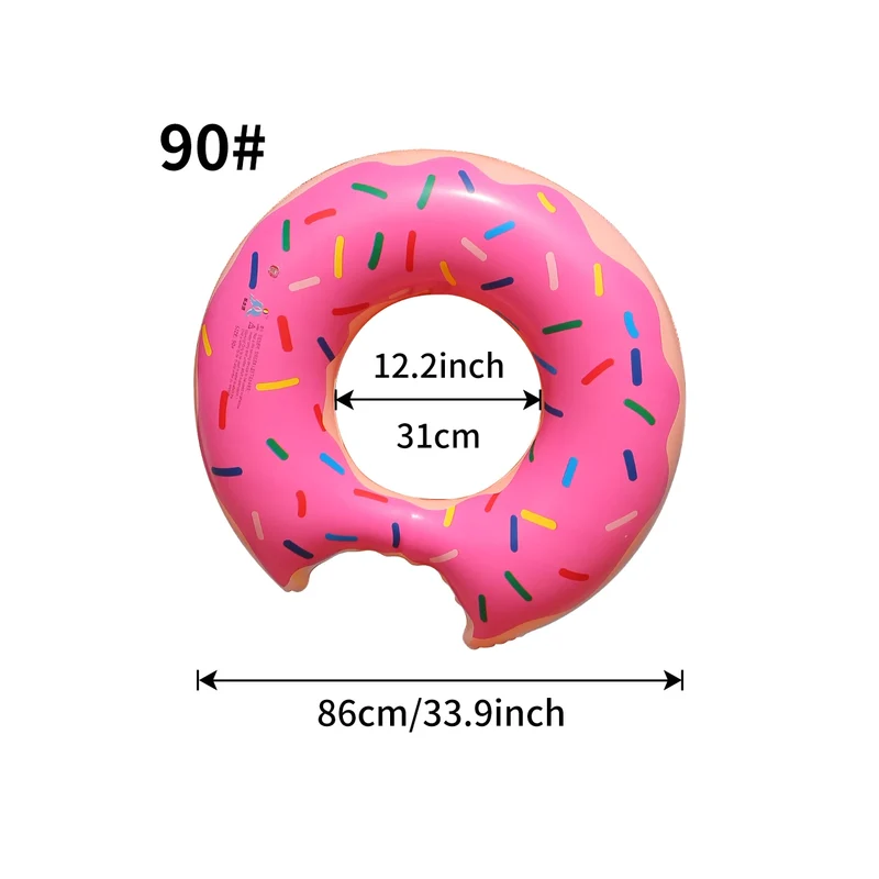 Bouée Gonflable Donut Anneau Bain