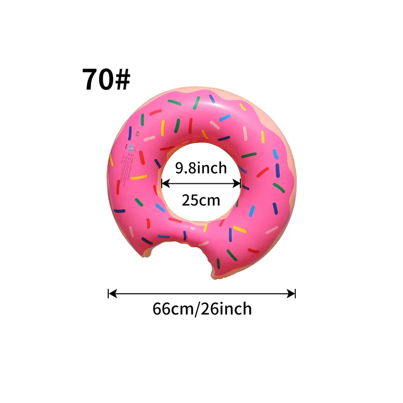 Bouée Gonflable Donut Anneau Bain