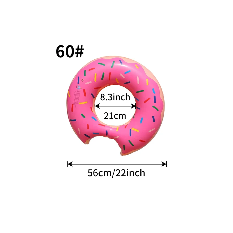 Bouée Gonflable Donut Anneau Bain