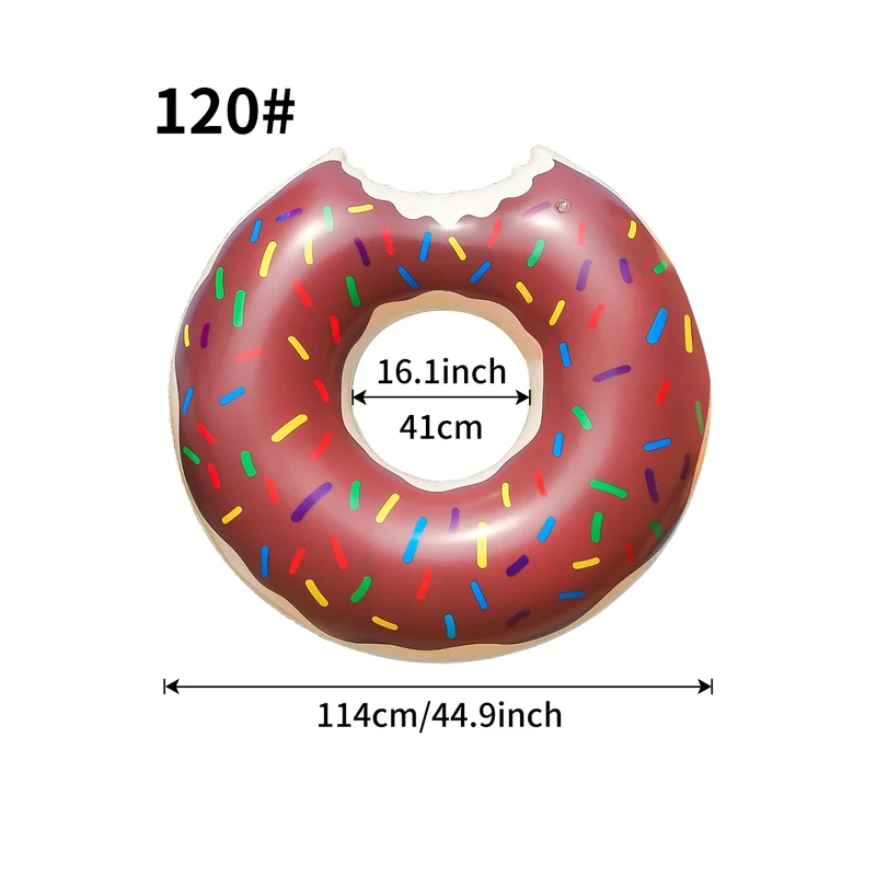 Bouée Gonflable Donut Anneau Bain