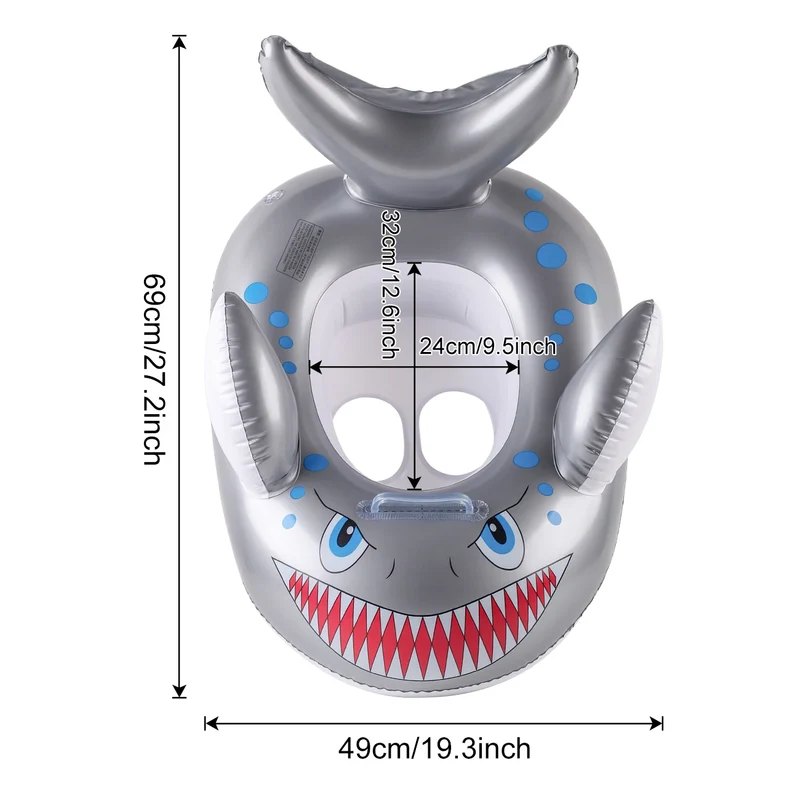 Bouée Gonflable Anneau Requin