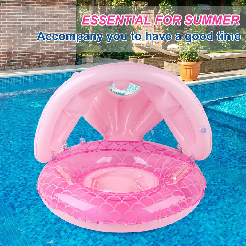 Bouée Gonflable Auvent Protection Solaire