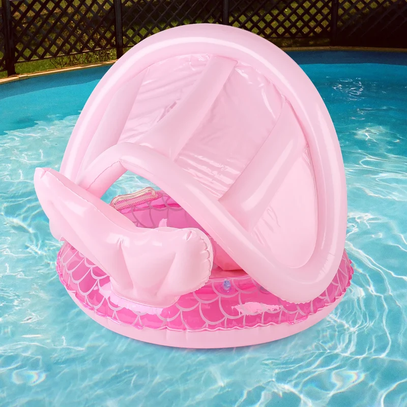 Bouée Gonflable Auvent Protection Solaire