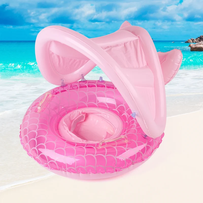 Bouée Gonflable Auvent Protection Solaire
