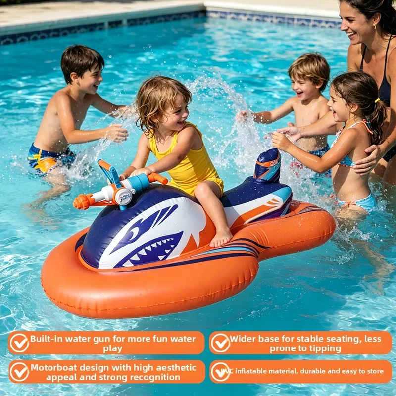 Bateau Gonflable Jet Ski Pistolet à Eau