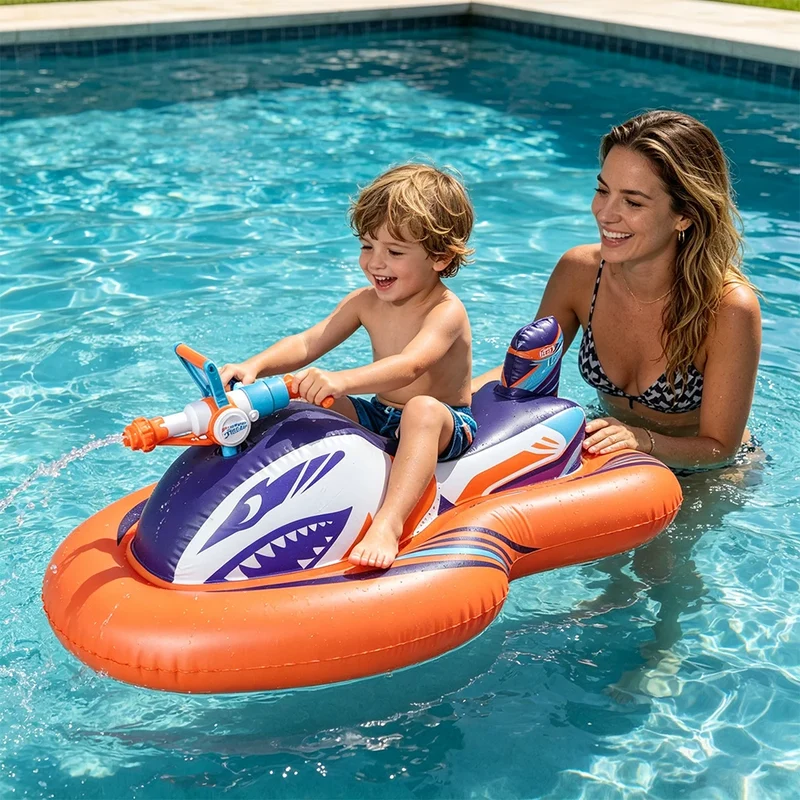 Bateau Gonflable Jet Ski Pistolet à Eau