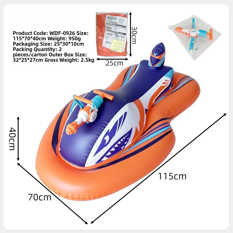 Bateau Gonflable Jet Ski Pistolet à Eau