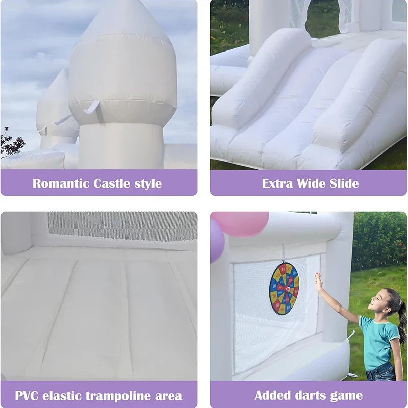 Château Gonflable Mariage Toboggan