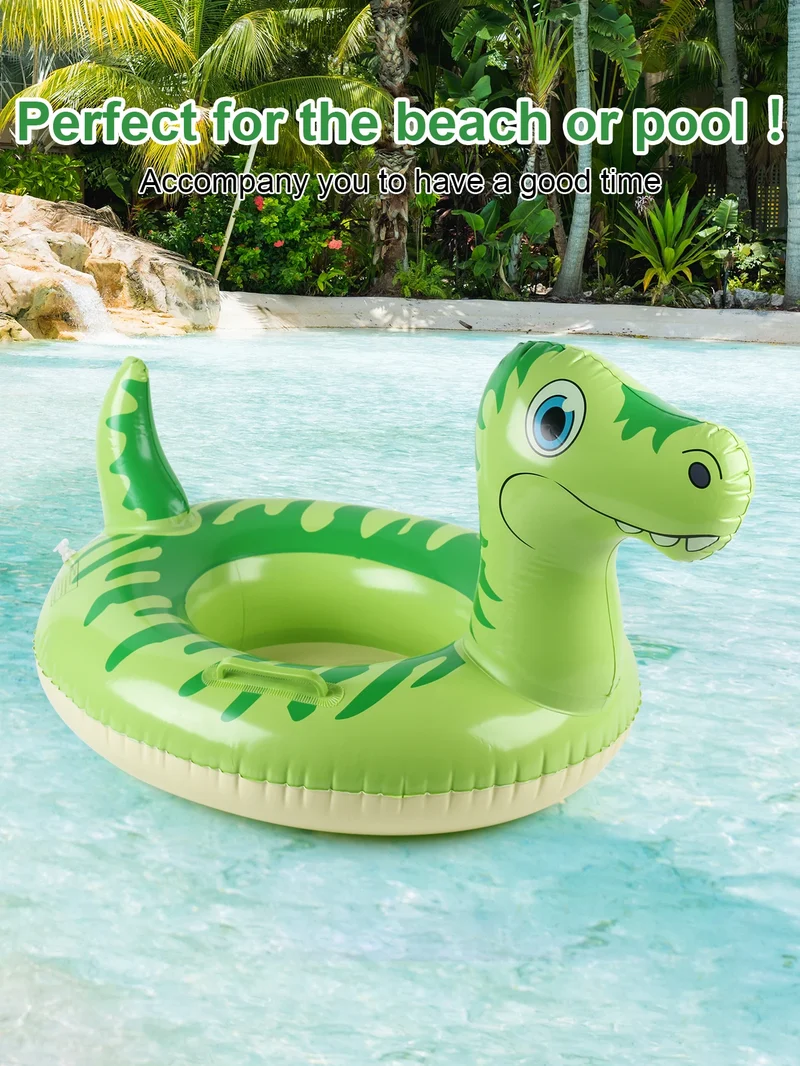 Bouée Gonflable Dinosaure Anneau Natation