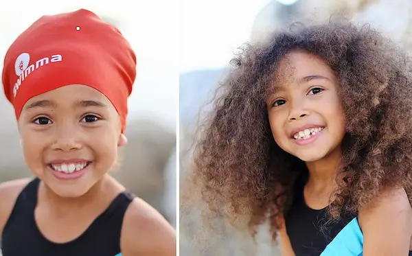 Bonnet de Bain Afro Kids - Swimma Caps